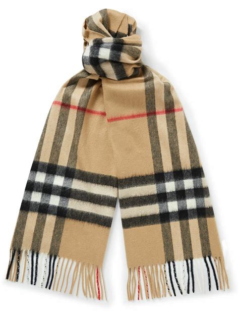 burberry checked cashmere scarf|Burberry scarf 50 cashmere wool.